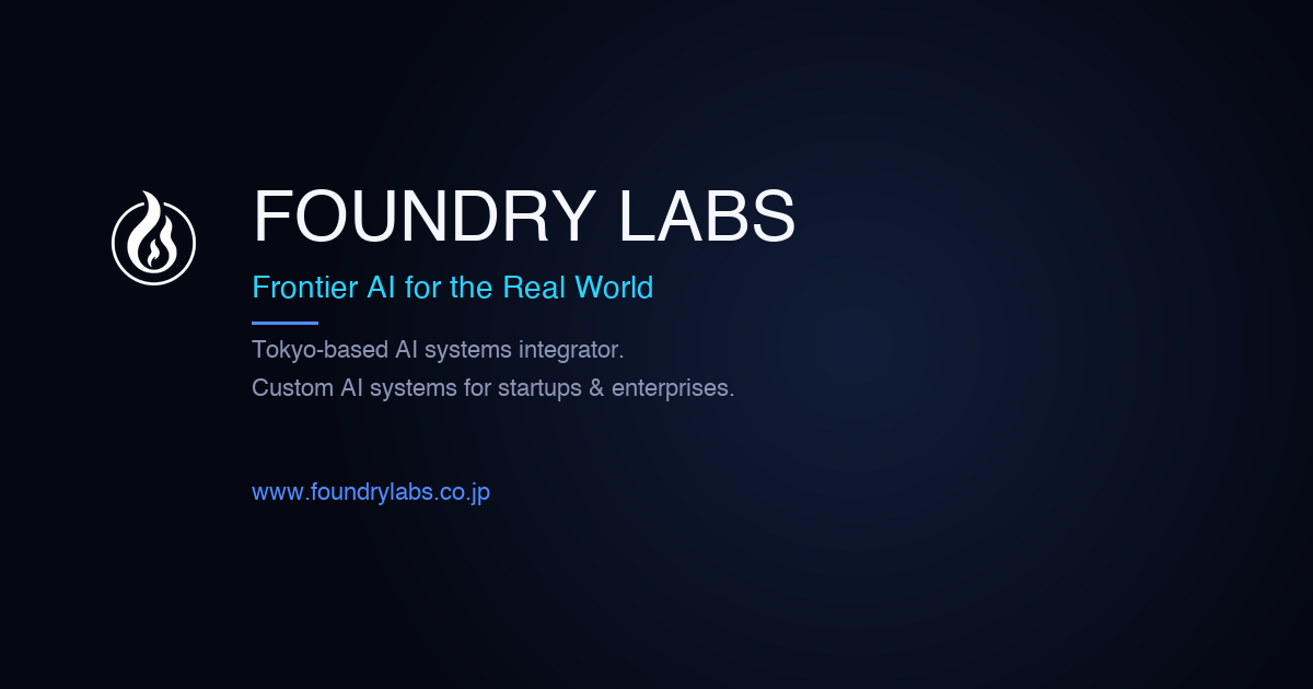 Foundry Labs - Enterprise AI Engineering